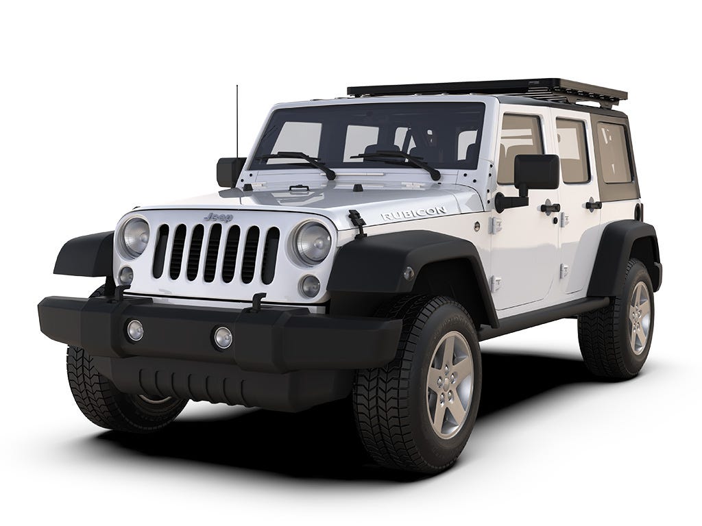 Front Runner Jeep Wrangler JK 4 Door (2007-2018) Extreme Slimline II 1/2 Roof Rack Kit