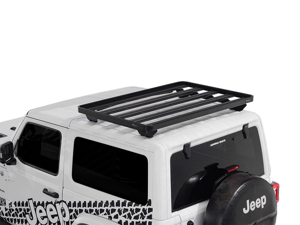 Front Runner Jeep Wrangler JL 2 Door (2018-Current) Extreme Slimline II 1/2 Roof Rack Kit