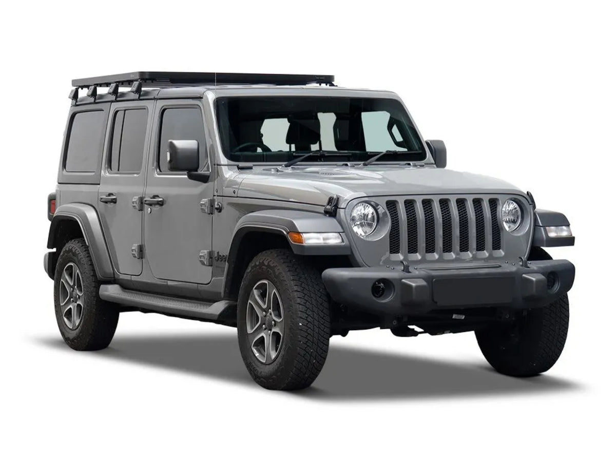 Front Runner Jeep Wrangler JL 4 Door (2018-current) Extreme Slimline II 1/2 Roof Rack Kit