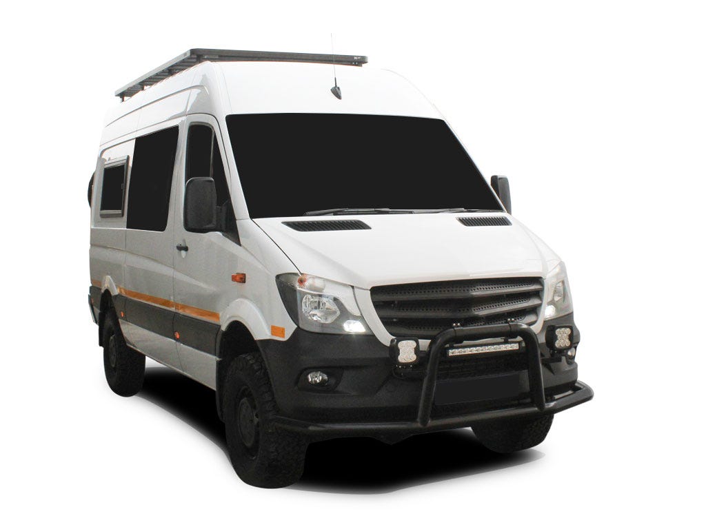 Front Runner Mercedes-Benz Sprinter 144in/170in / L2/L3 / MWB/LWB Wheelbase w/o OEM Tracks (2006-Current) Slimline II Roof Rack Kit