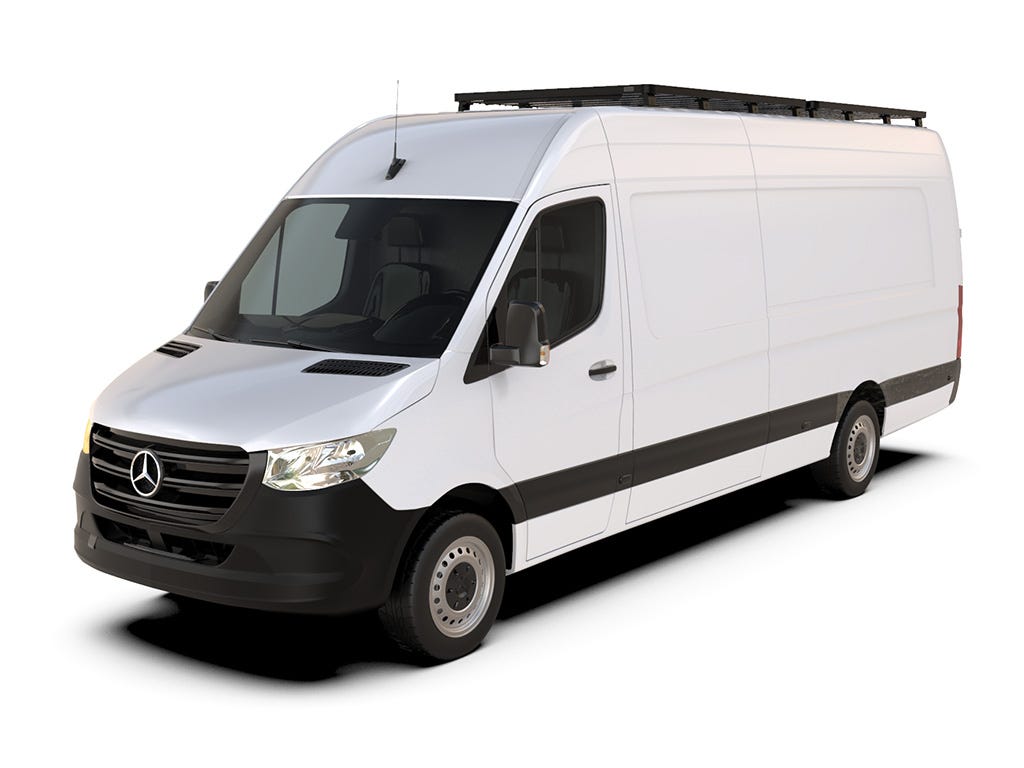 Front Runner Mercedes-Benz Sprinter 170in/L3/LWB Wheelbase w/o OEM Tracks (2006-Current) Slimline II Roof Rack Kit / Tall