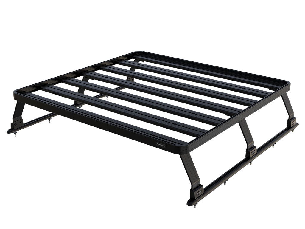 Front Runner Pickup Truck Roll Top Slimline II Load Bed Rack Kit / 1425(W) x 1358(L) / Tall