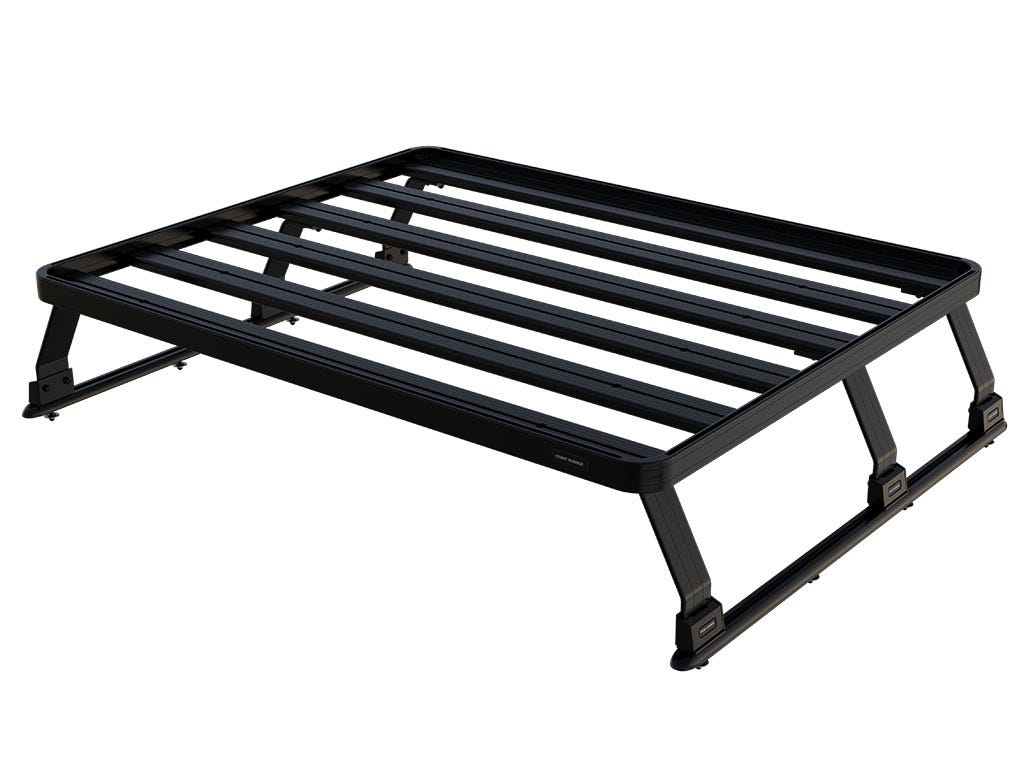 Front Runner Pickup Truck Roll Top with No OEM Track Slimline II Load Bed Rack Kit / 1425(W) x 1156(L) / Tall