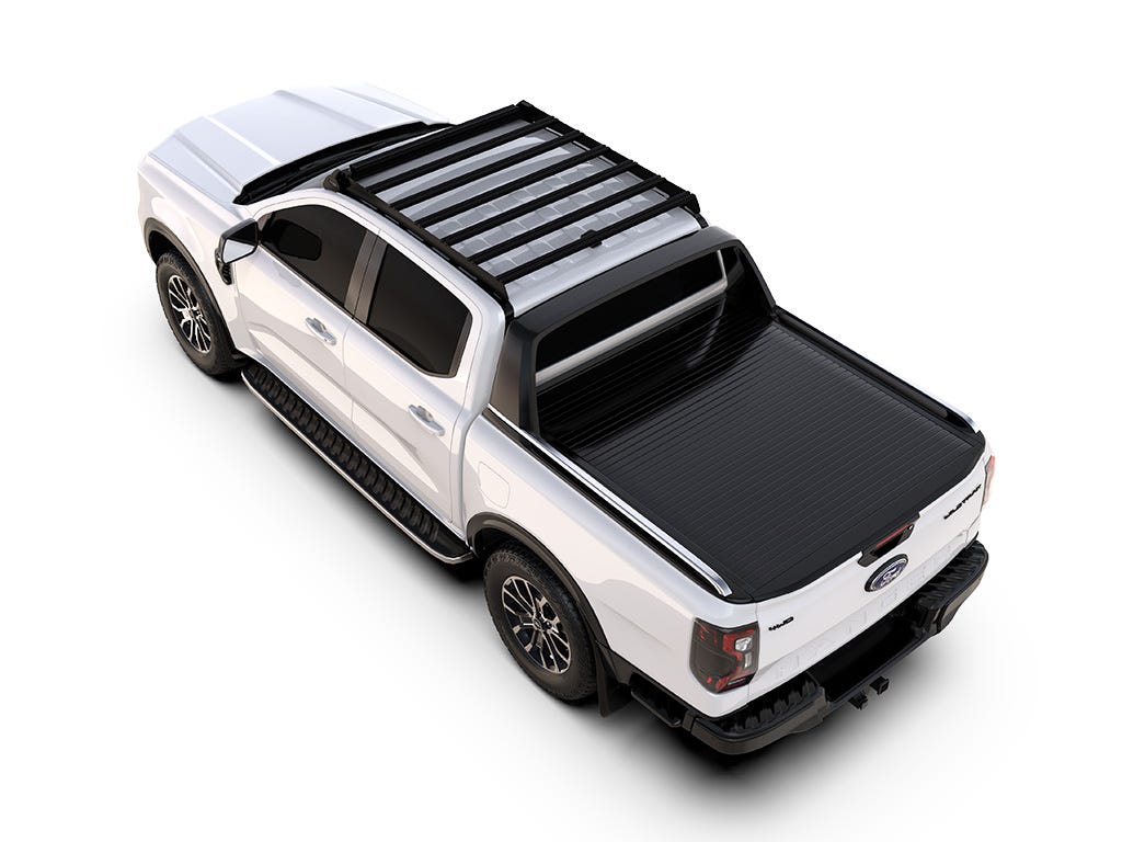 Front Runner Ford Ranger T6.2 Wildtrak/Raptor Double Cab (2022-Current) Slimsport Roof Rack Kit / Lightbar Ready