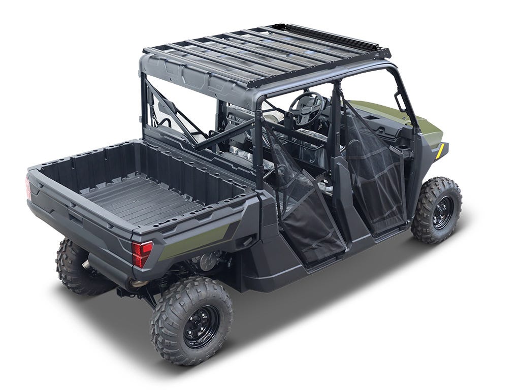 Front Runner Polaris Ranger 1000 Crew Cab (2018-Current) Slimsport Roof Rack Kit / Lightbar Ready