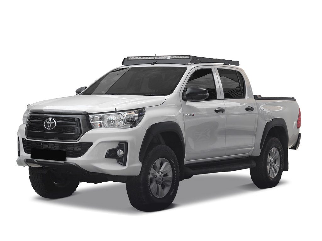 Front Runner Toyota Hilux DC (2015-2021) Slimsport Roof Rack Kit / Lightbar ready