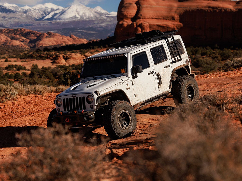 Front Runner Jeep Wrangler JK Side Mount Ladder