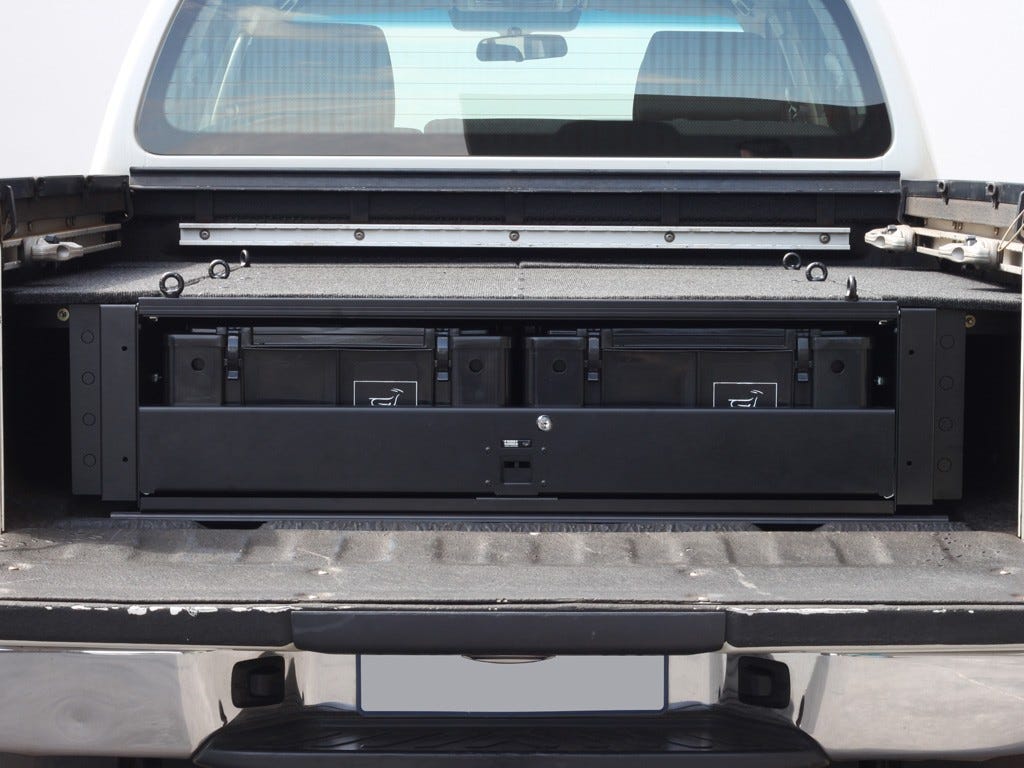 Front Runner Nissan Navara D40 DC Wolf Pack Drawer Kit