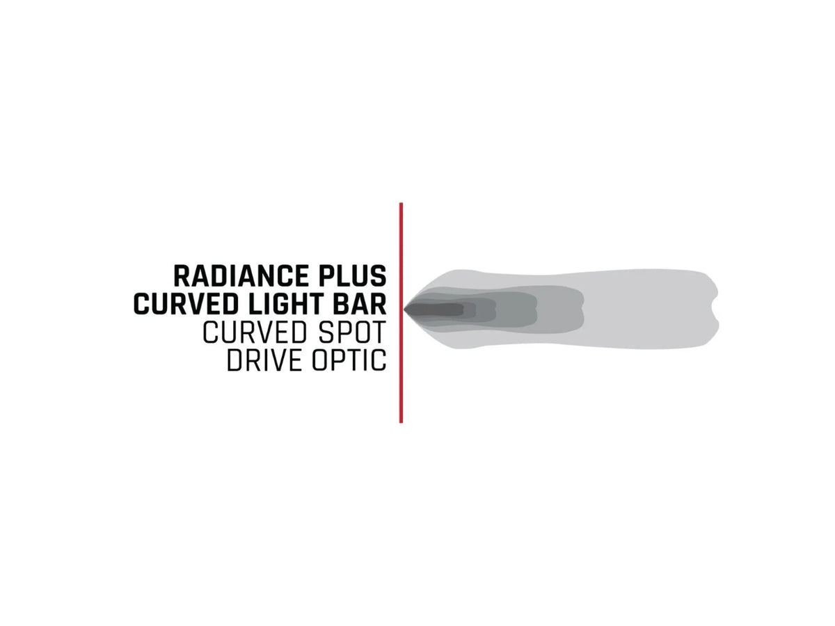 Rigid Industries Radiance+ Curved 40 Inch RGBW Light Bar