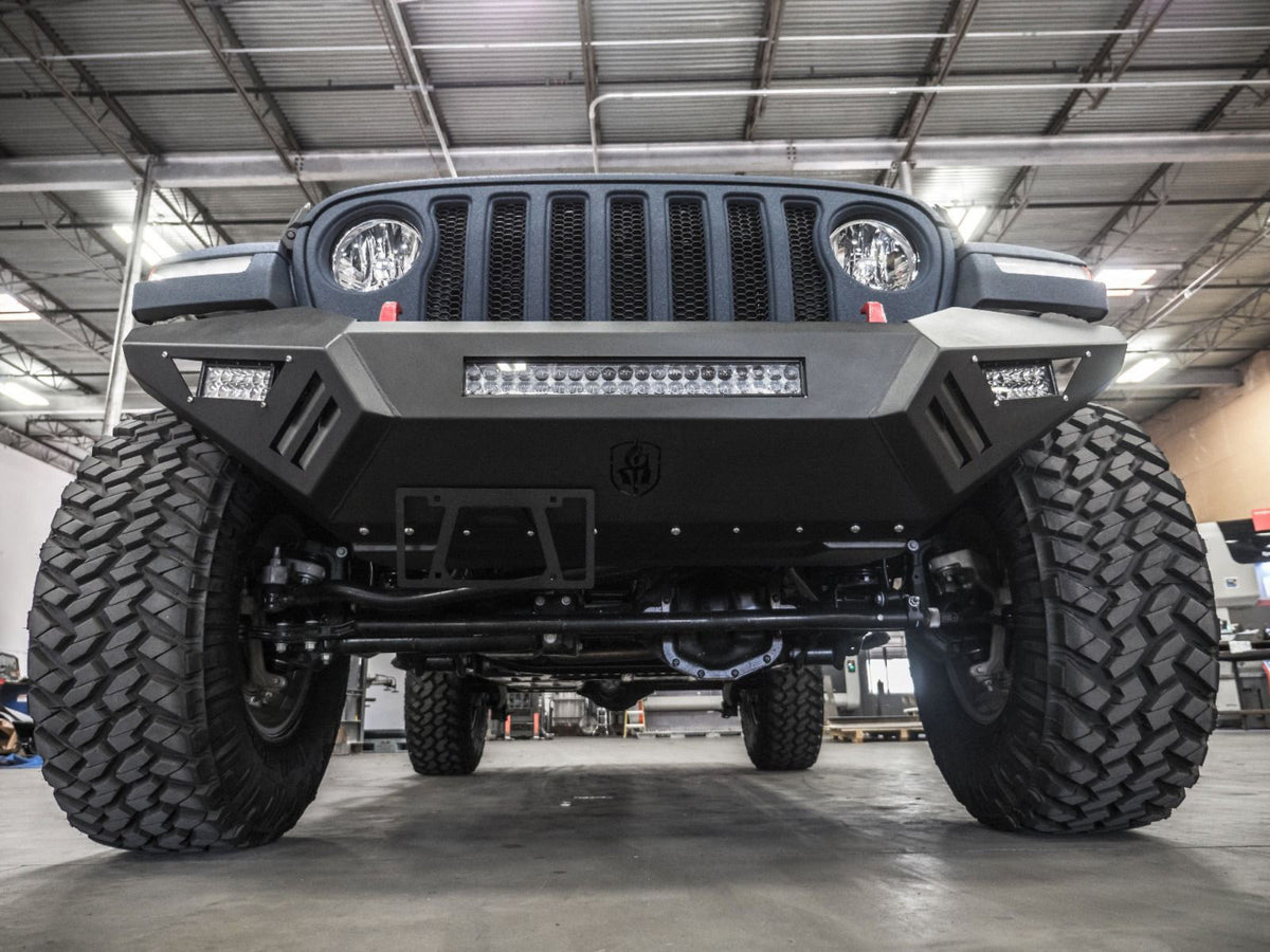 Road Armor Spartan Front Bumper for 2018-2024 Jeep Wrangler JL &amp; Gladiator JT