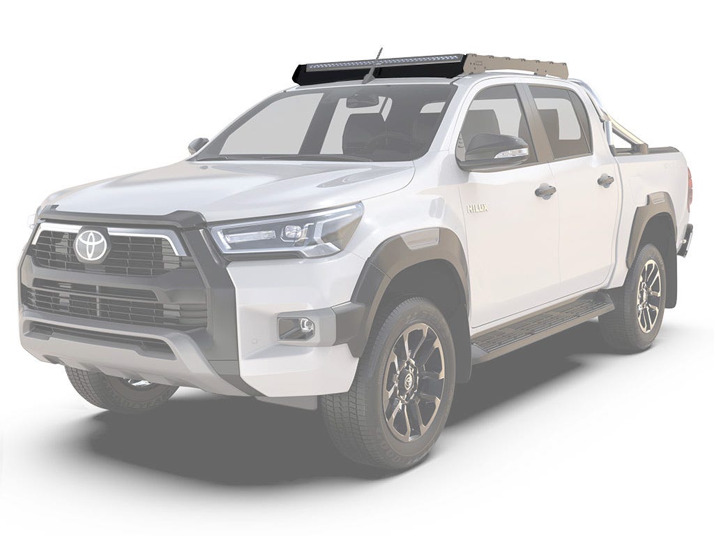 Front Runner Toyota Hilux H48 DC (2022-Current) Slimsport Rack 40in Light Bar Wind Fairing