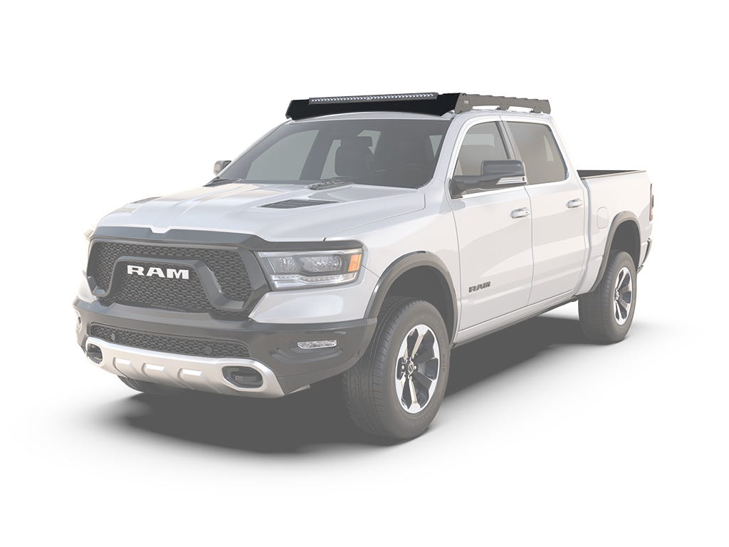 Front Runner RAM 1500 Crew Cab (2019-Current) Slimsport Rack 40in Light Bar Wind Fairing