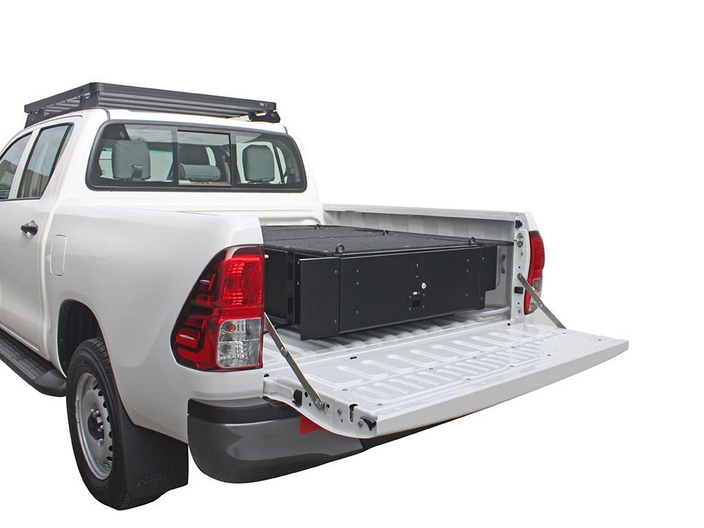 Front Runner Toyota Hilux Revo DC (2016-Current) Touring Drawer Kit